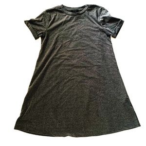 Forever 21 Gray T-Shirt Dress